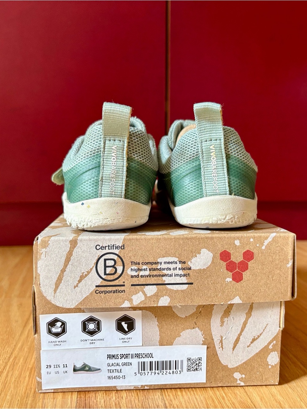 Vivo Barefoot Primus Sport Preschool sneaker, 11.5 US, 29 EU - Picture 6 of 6